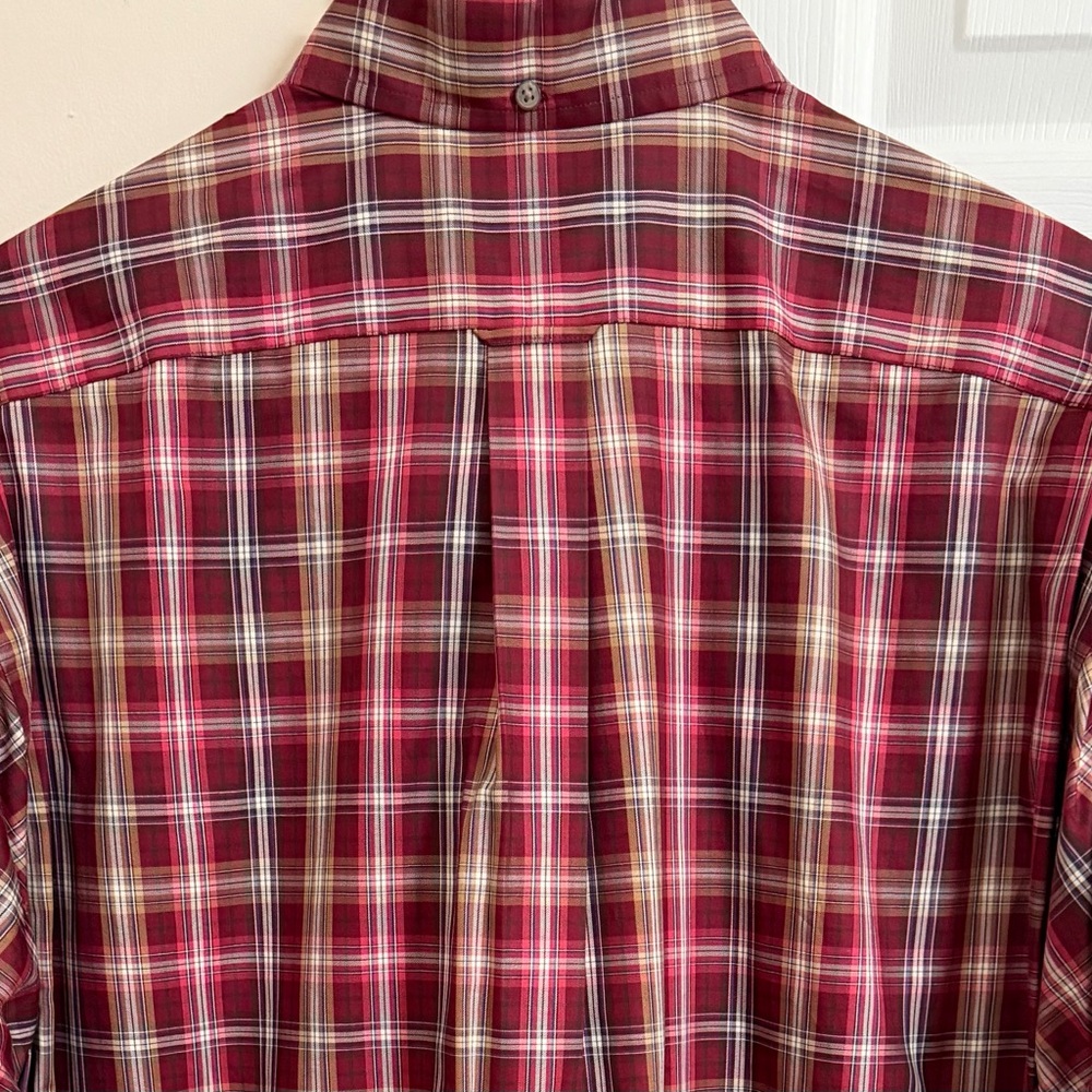 Faconnable Multicolored 100% Cotton Men’s L  Long Sleeve Button Down‎ Shirt - Picture 5 of 6
